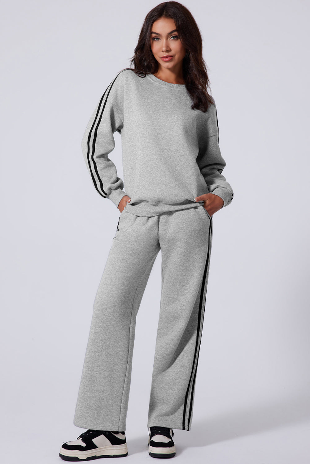 Ailin | Sportieve sweatshirt en broek actieve set