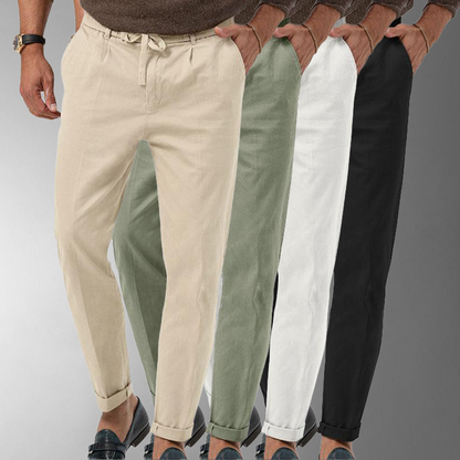Jerry - Ademende Linnen Broek voor de Zomer voor Mannen