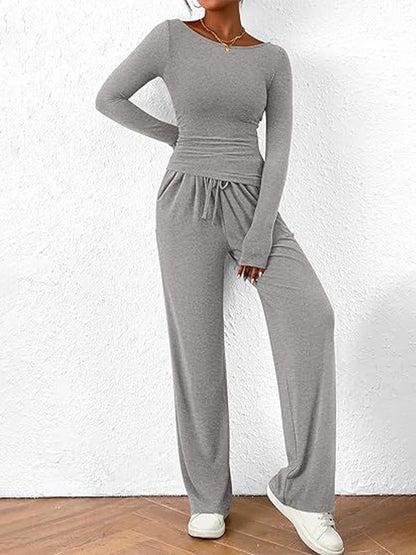Lainey | Casual slim fit tweedelige set