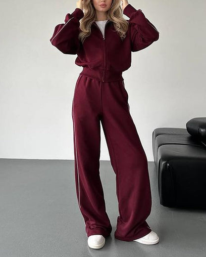 Kanya | Sportieve Ritsjack & Broek Tweedelige Set