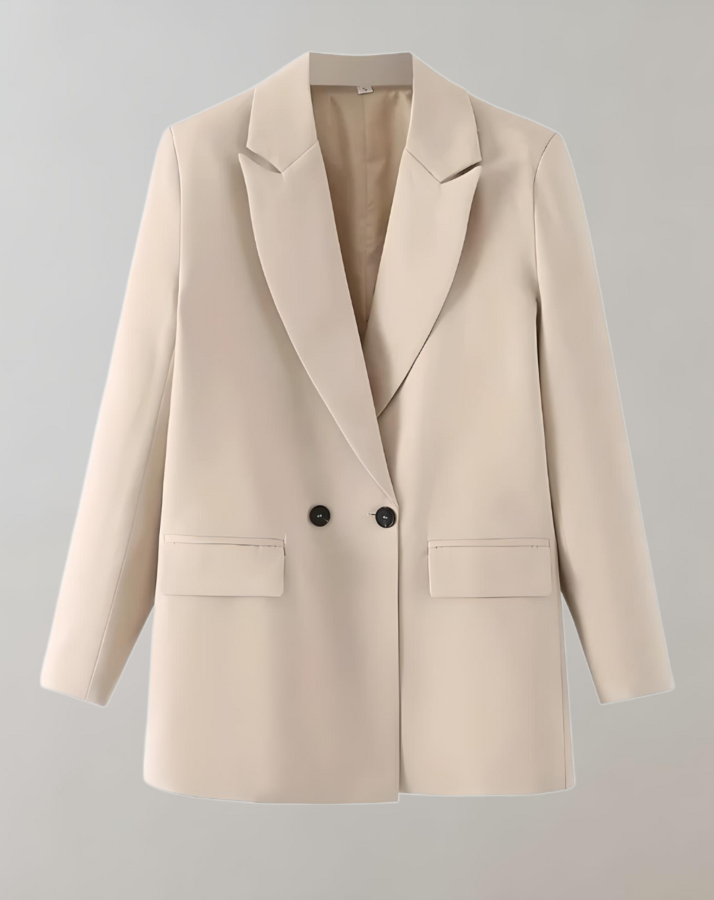 Saar | comfortabele effen formele oversized colblazers