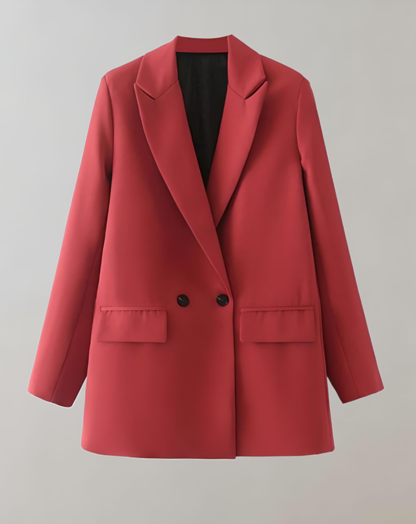 Saar | comfortabele effen formele oversized colblazers