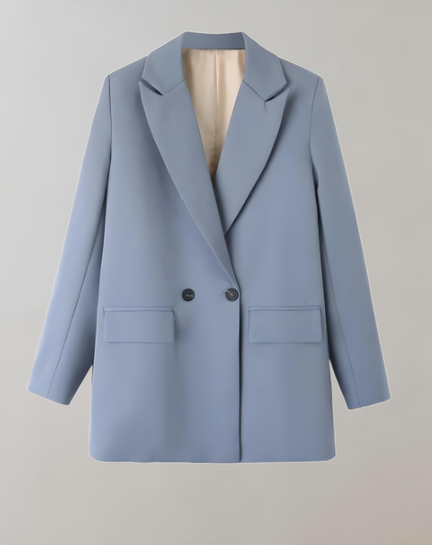 Saar | comfortabele effen formele oversized colblazers