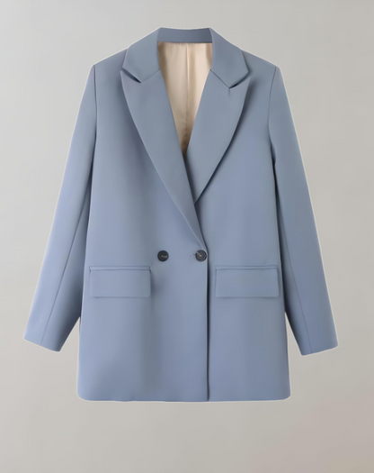 Saar | comfortabele effen formele oversized colblazers