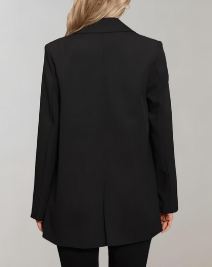 Saar | comfortabele effen formele oversized colblazers