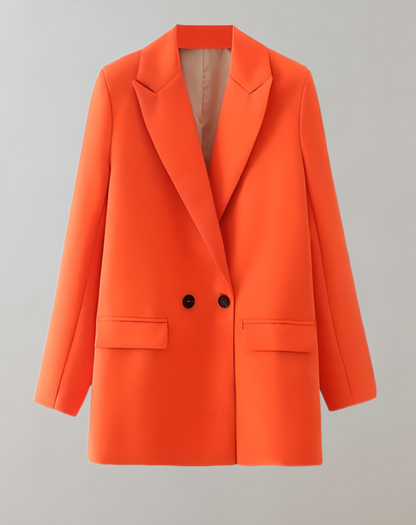 Saar | comfortabele effen formele oversized colblazers