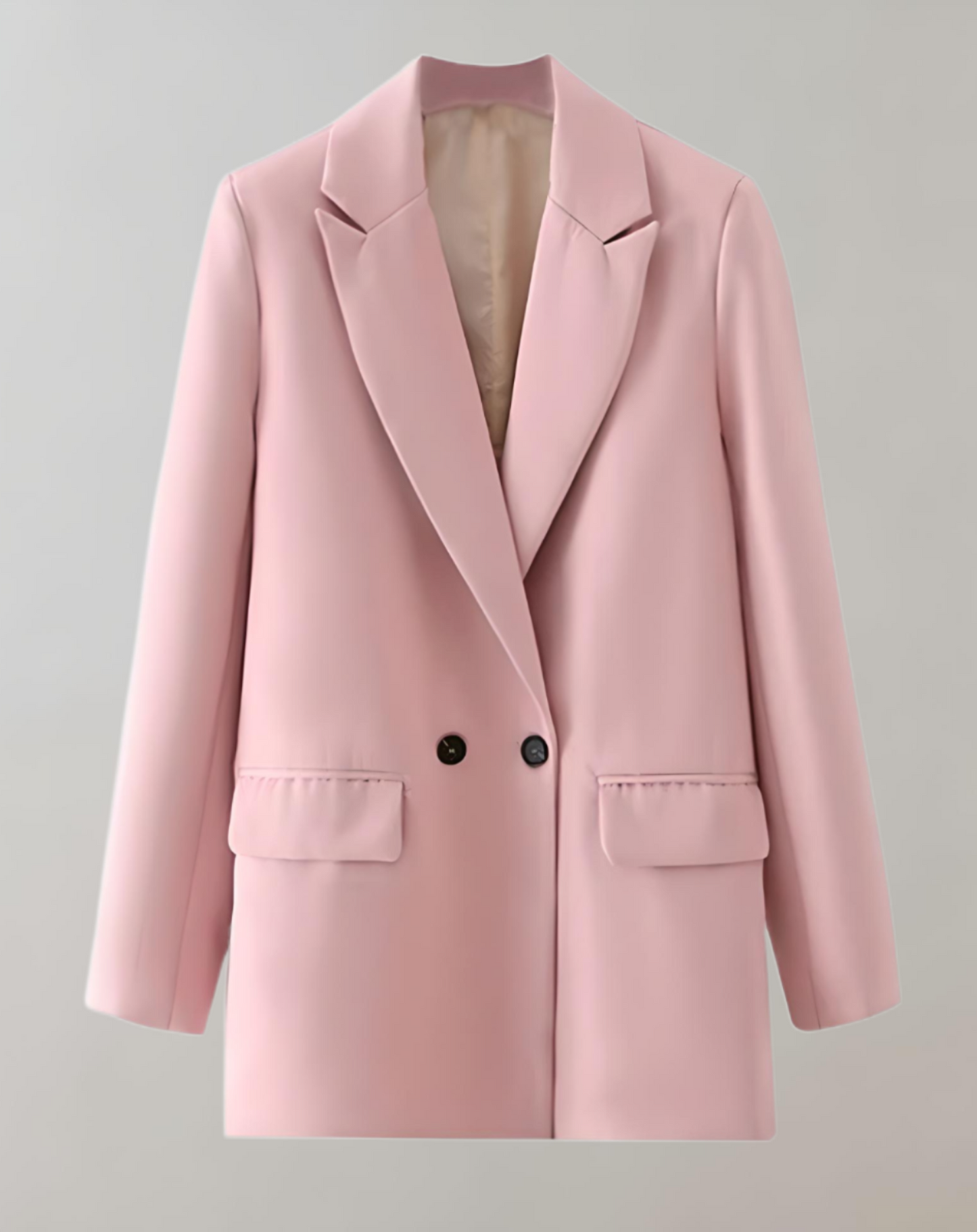 Saar | comfortabele effen formele oversized colblazers