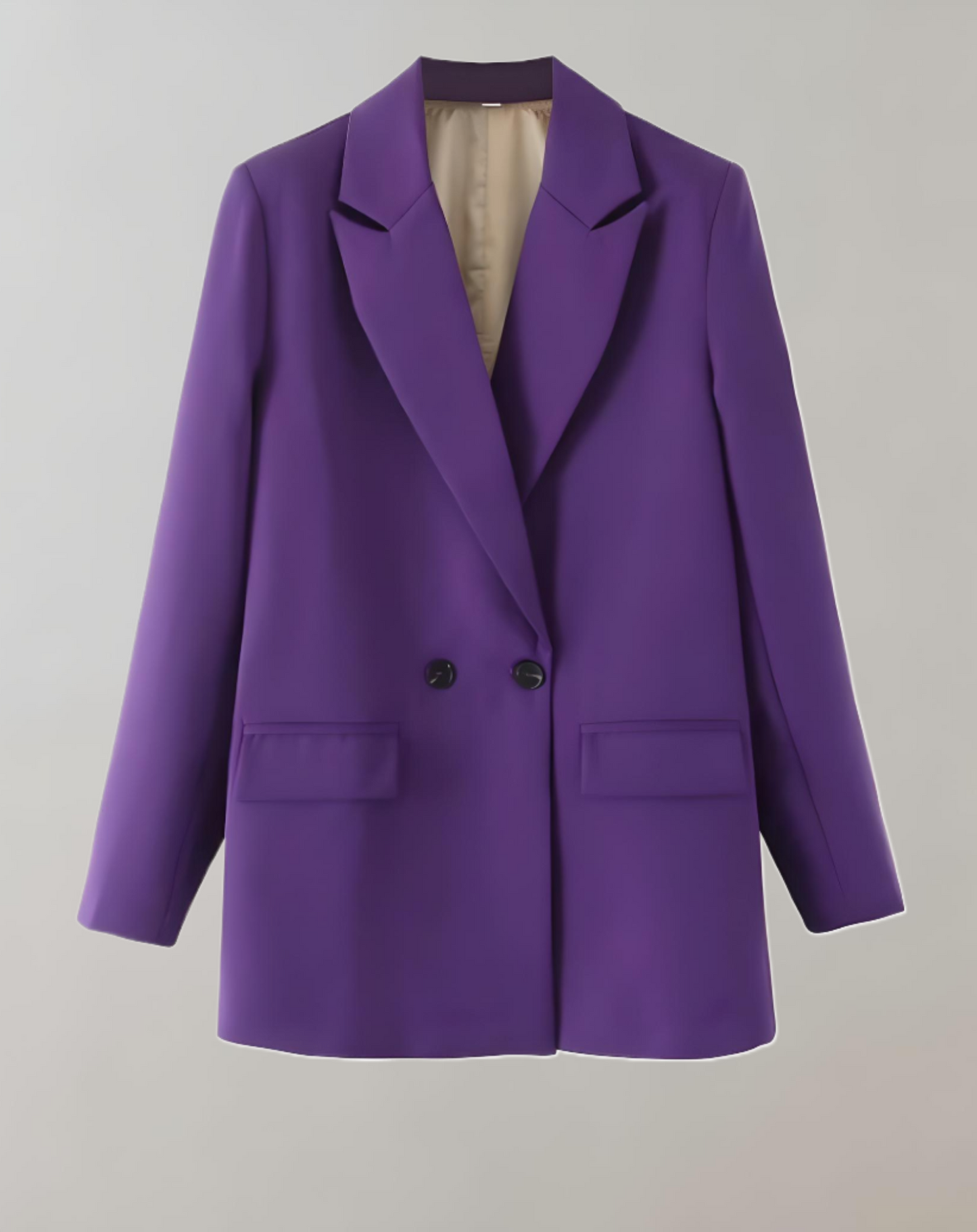 Saar | comfortabele effen formele oversized colblazers