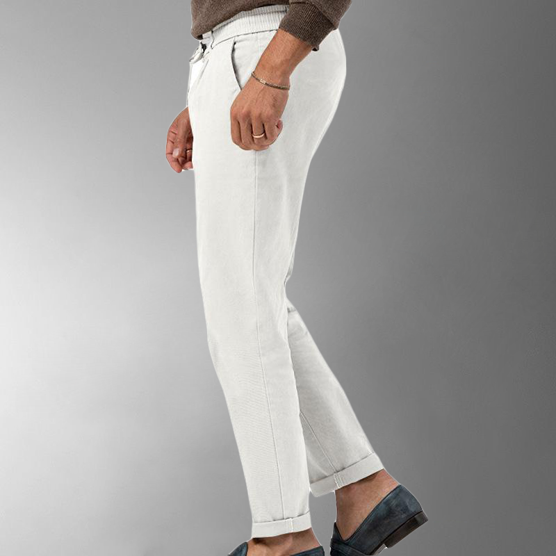 Jerry - Ademende Linnen Broek voor de Zomer voor Mannen