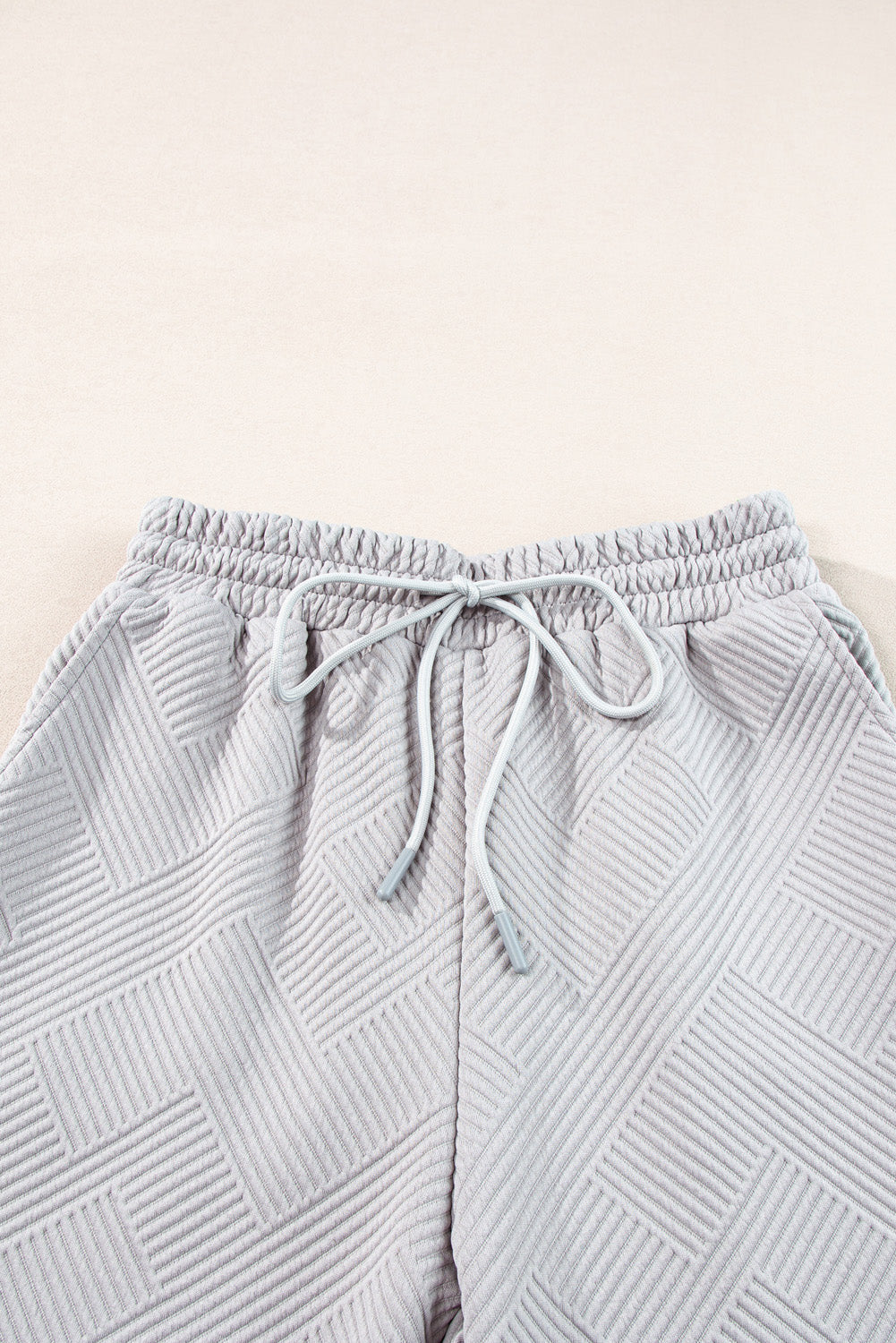 Nicola | Casual V-hals top met kraag & wijde broek set