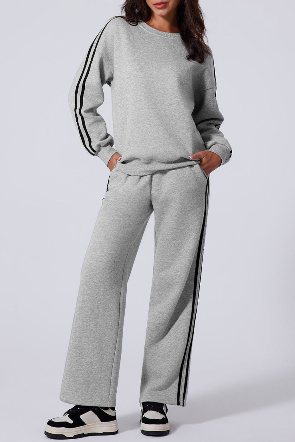 Ailin | Sportieve sweatshirt en broek actieve set