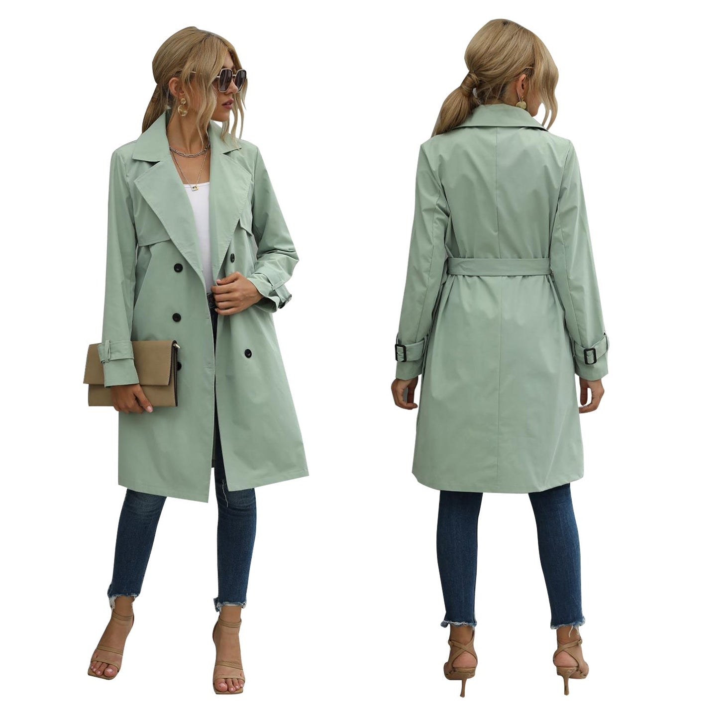 Elise | Elegante Trenchcoat voor Dames