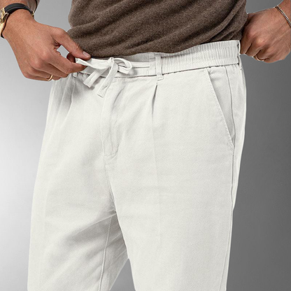 Jerry - Ademende Linnen Broek voor de Zomer voor Mannen