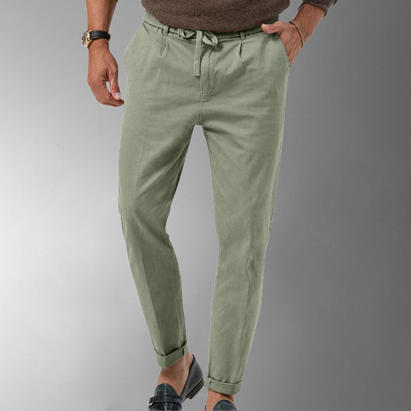 Jerry - Ademende Linnen Broek voor de Zomer voor Mannen