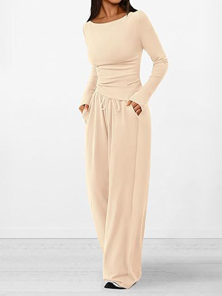 Lainey | Casual slim fit tweedelige set