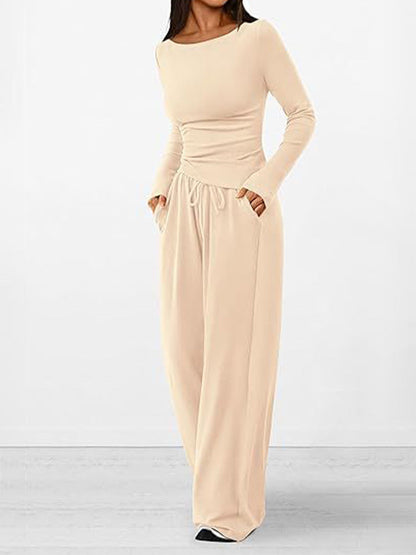 Lainey | Casual slim fit tweedelige set