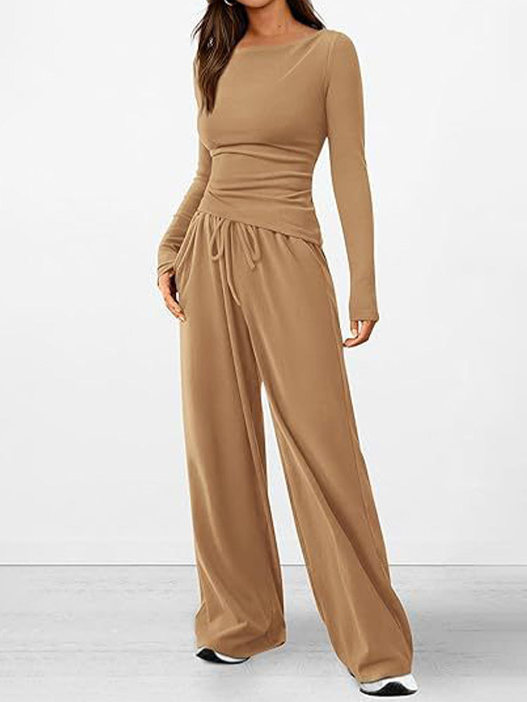 Lainey | Casual slim fit tweedelige set