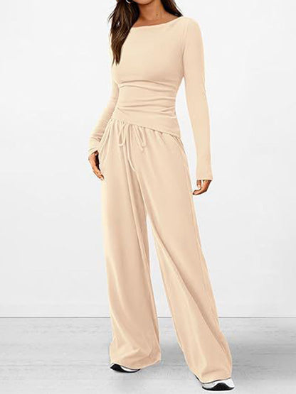 Lainey | Casual slim fit tweedelige set