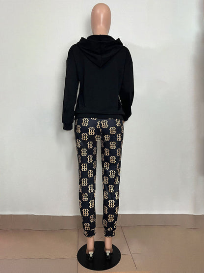 Odette | Modieus trainingspak met print