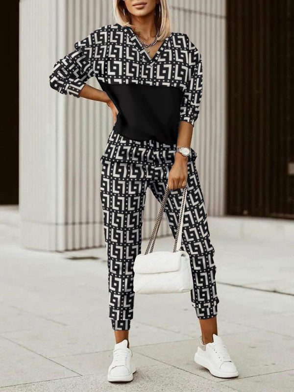 Odette | Modieus trainingspak met print
