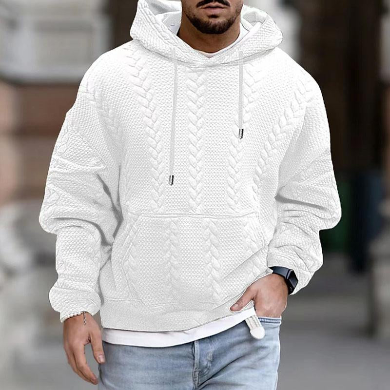 Carlos | Casual kangoeroezak capuchon met lange mouwen