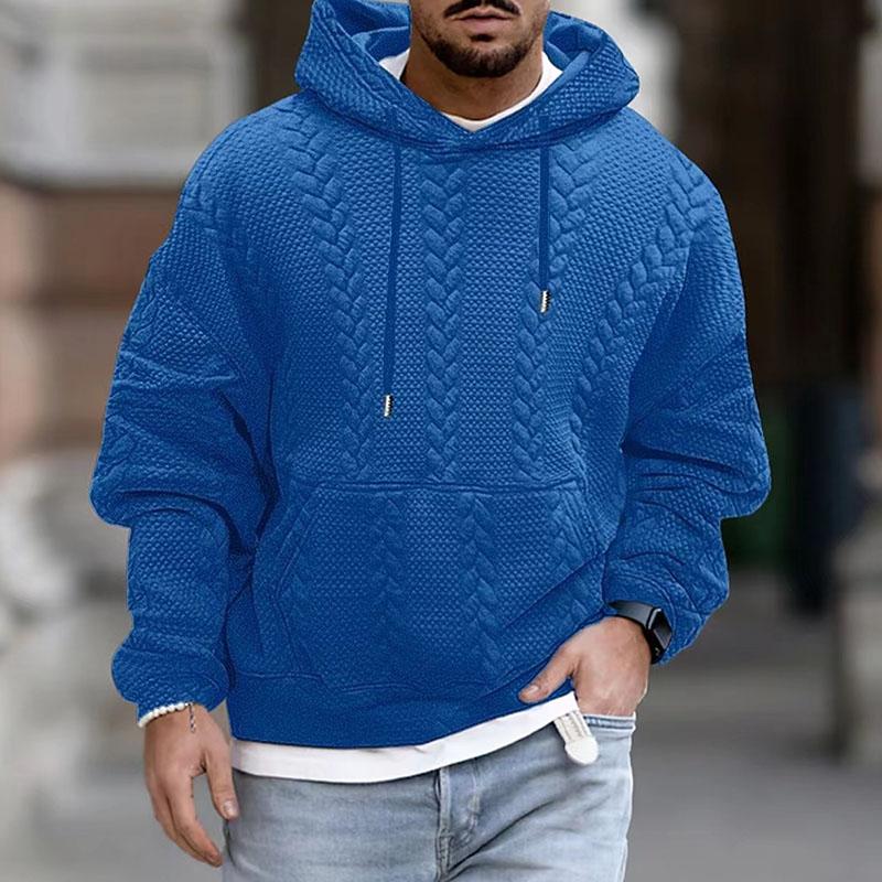 Carlos | Casual kangoeroezak capuchon met lange mouwen