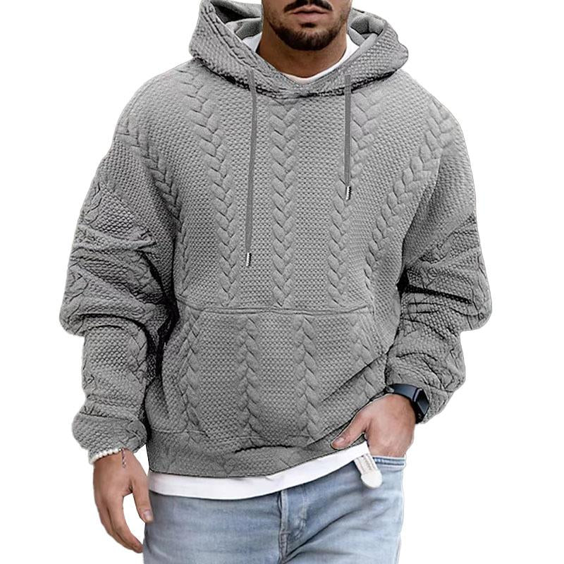 Carlos | Casual kangoeroezak capuchon met lange mouwen