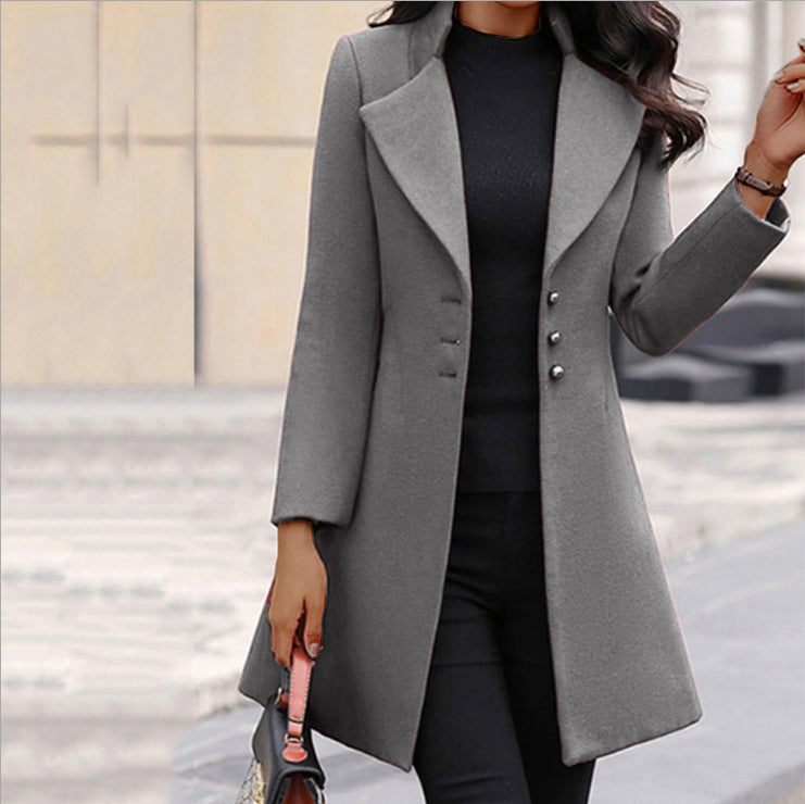 Zoë | Luxe Wollen Jas