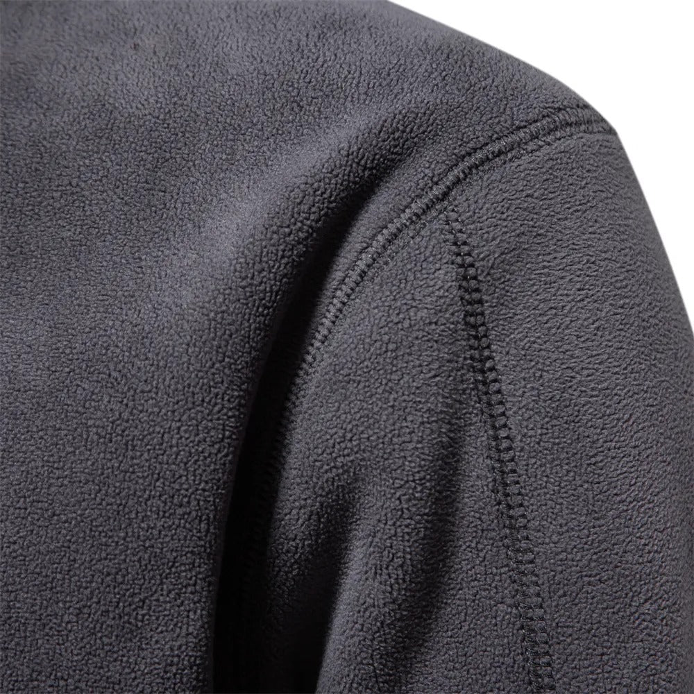 Romer | Casual Fleece Trui met Opstaande Kraag