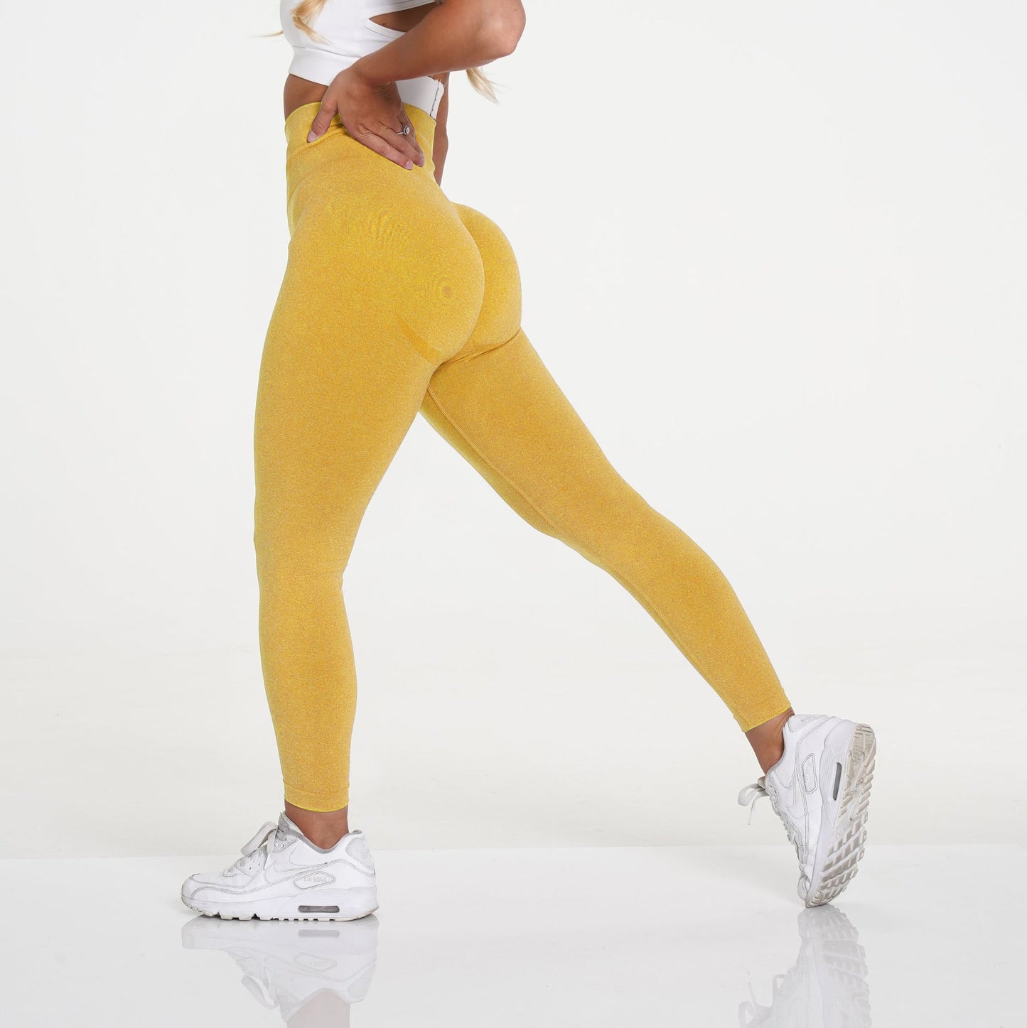 Stacey - Stijlvolle en Comfortabele Zomerse Sport Scrunch Leggings voor Vrouwen