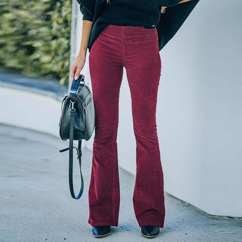 Odette - Stijlvolle en Comfortabele Flare Broek voor Vrouwen