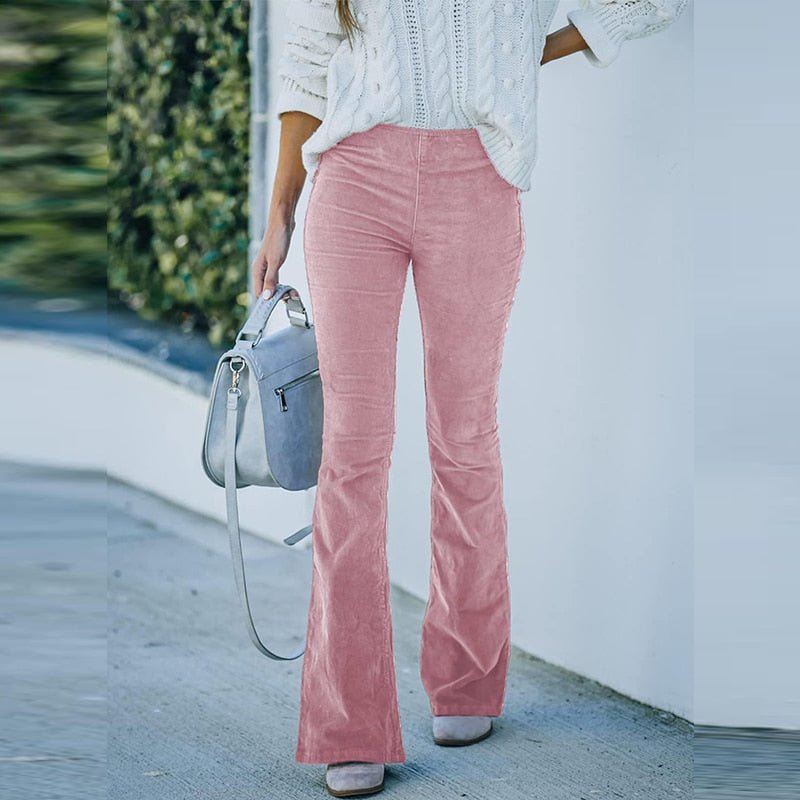 Odette - Stijlvolle en Comfortabele Flare Broek voor Vrouwen