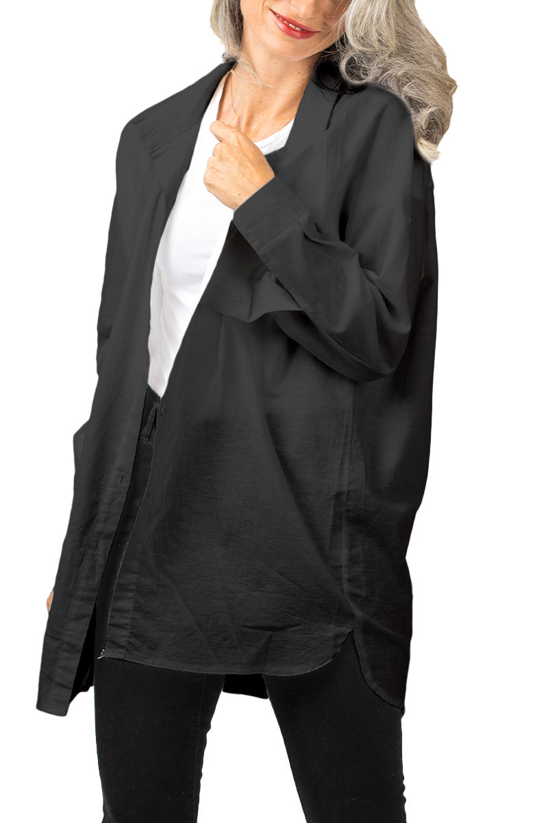 Chic Oversized Linnen Shirt