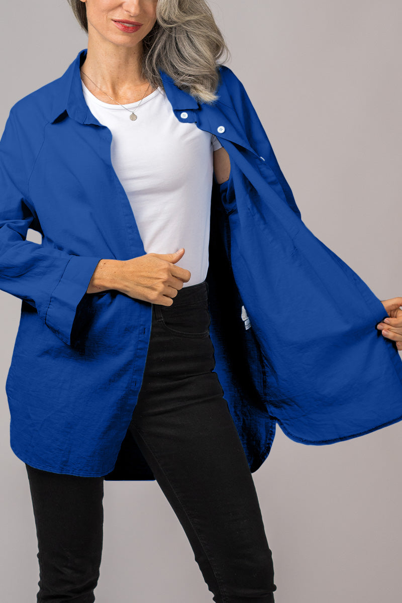 Chic Oversized Linnen Shirt