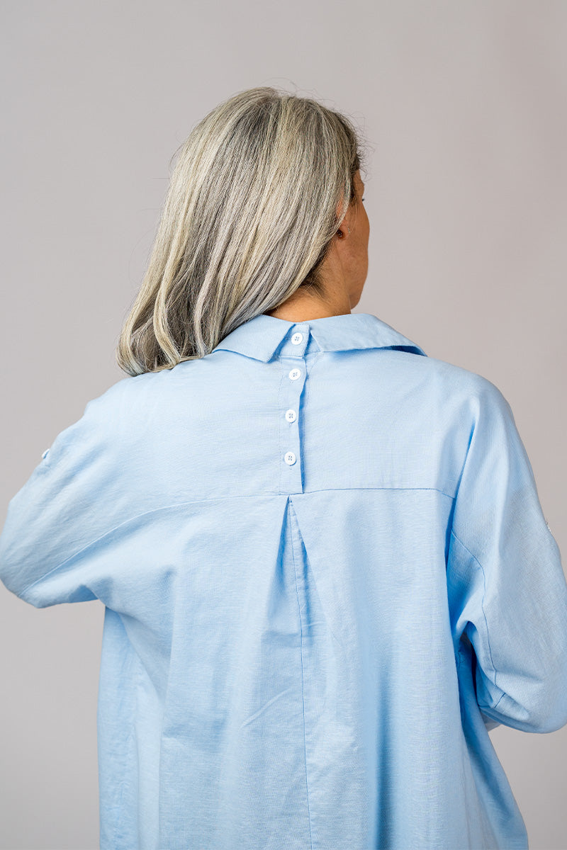 Chic Oversized Linnen Shirt