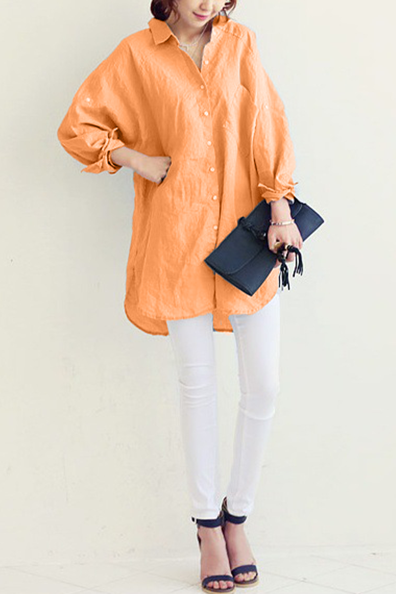 Chic Oversized Linnen Shirt