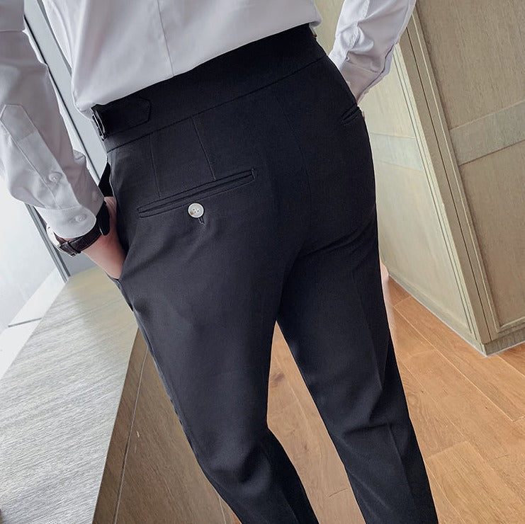 Louis - Stijlvolle Britse Business Herfst Broek voor Mannen