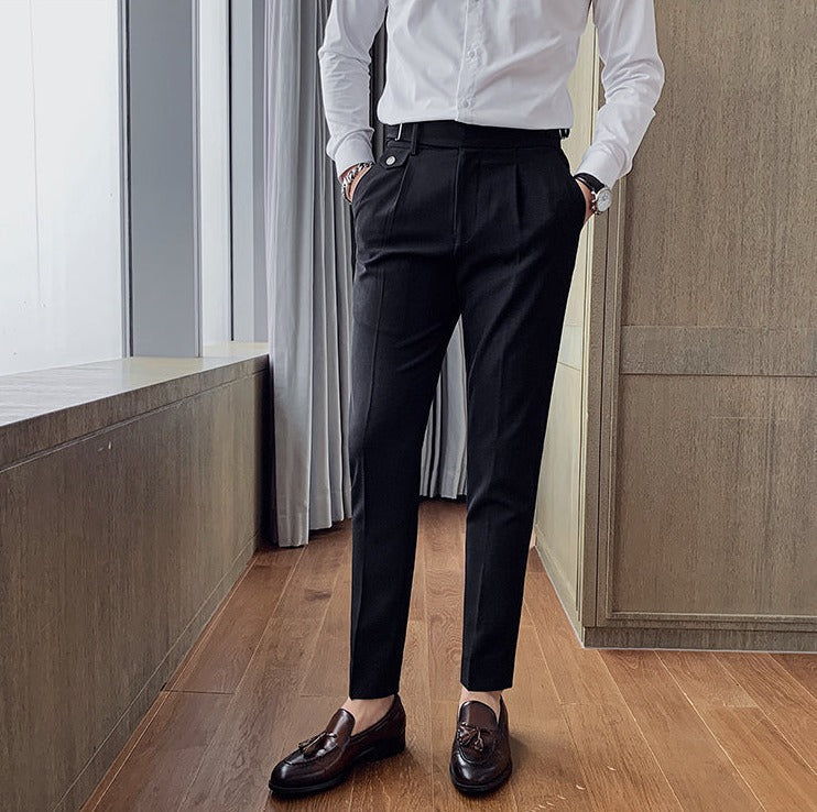 Louis - Stijlvolle Britse Business Herfst Broek voor Mannen