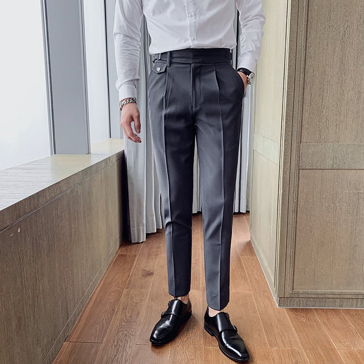 Louis - Stijlvolle Britse Business Herfst Broek voor Mannen