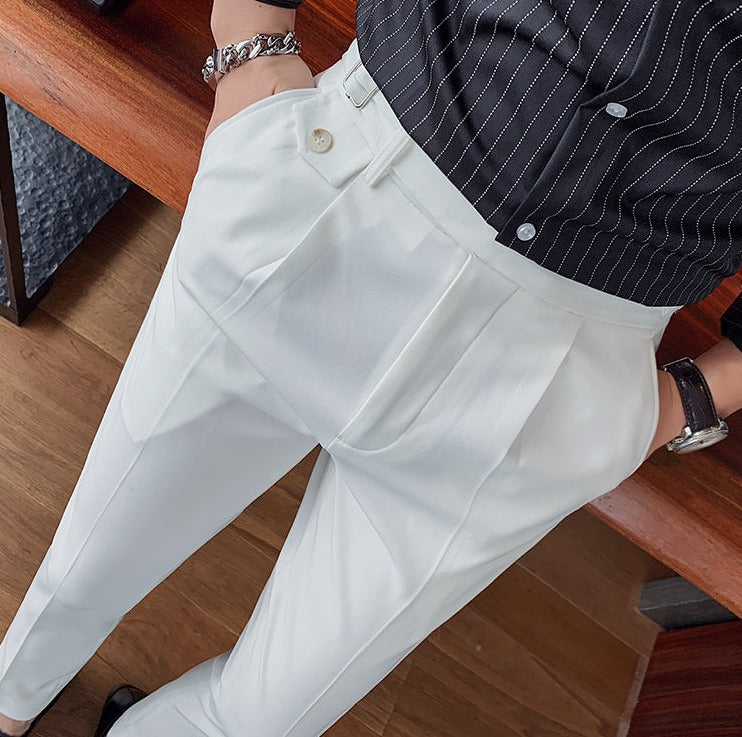 Louis - Stijlvolle Britse Business Herfst Broek voor Mannen