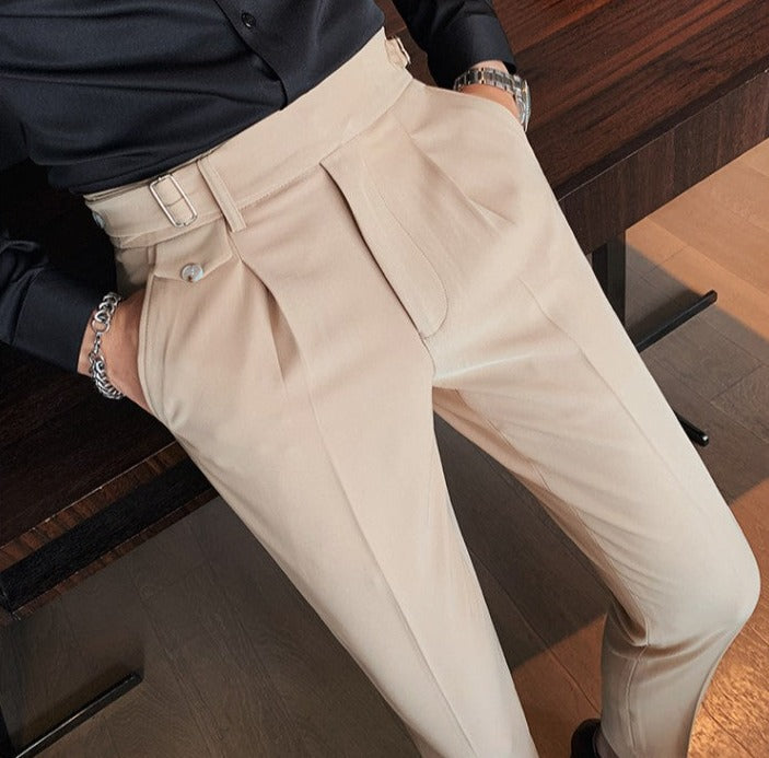 Louis - Stijlvolle Britse Business Herfst Broek voor Mannen