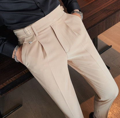 Louis - Stijlvolle Britse Business Herfst Broek voor Mannen