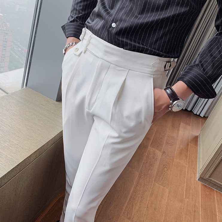 Louis - Stijlvolle Britse Business Herfst Broek voor Mannen