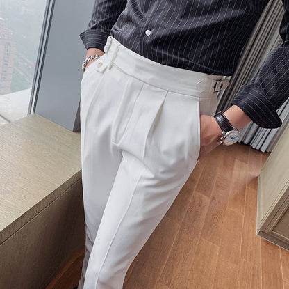 Louis - Stijlvolle Britse Business Herfst Broek voor Mannen