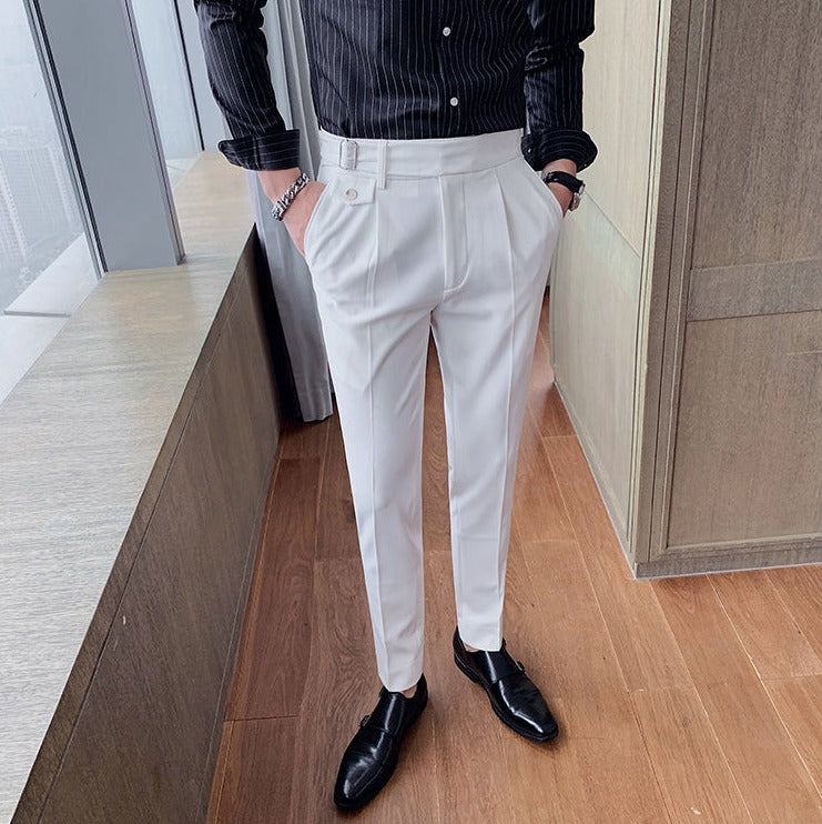 Louis - Stijlvolle Britse Business Herfst Broek voor Mannen