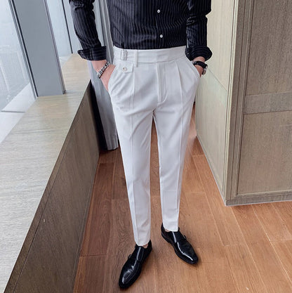 Louis - Stijlvolle Britse Business Herfst Broek voor Mannen