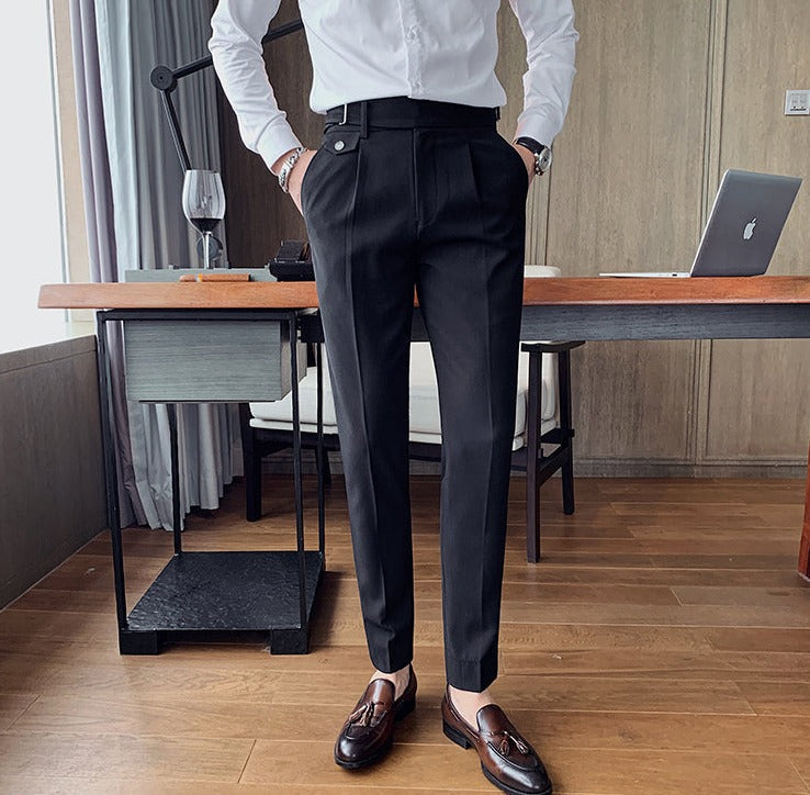 Louis - Stijlvolle Britse Business Herfst Broek voor Mannen