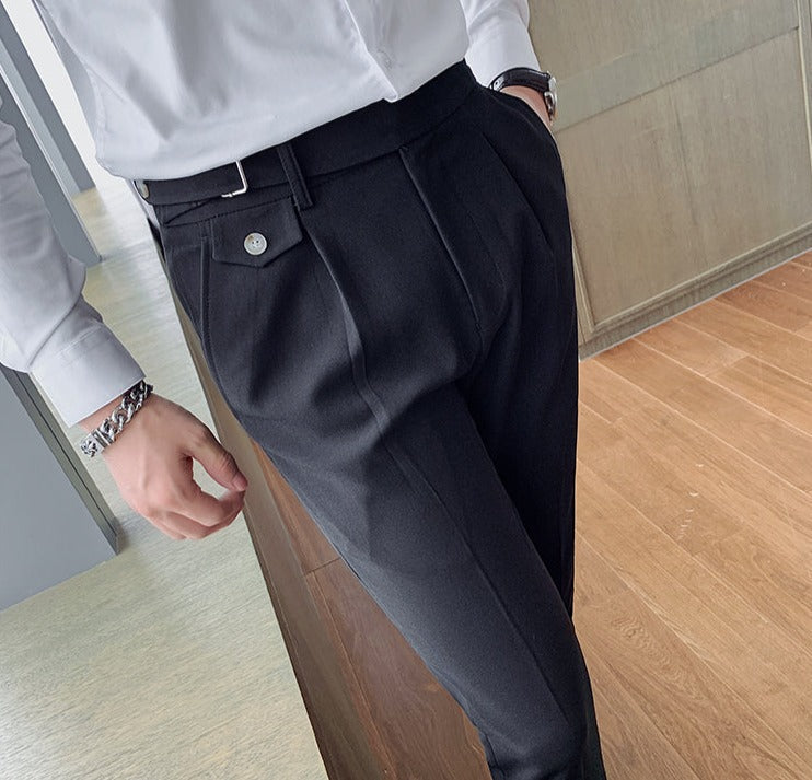 Louis - Stijlvolle Britse Business Herfst Broek voor Mannen