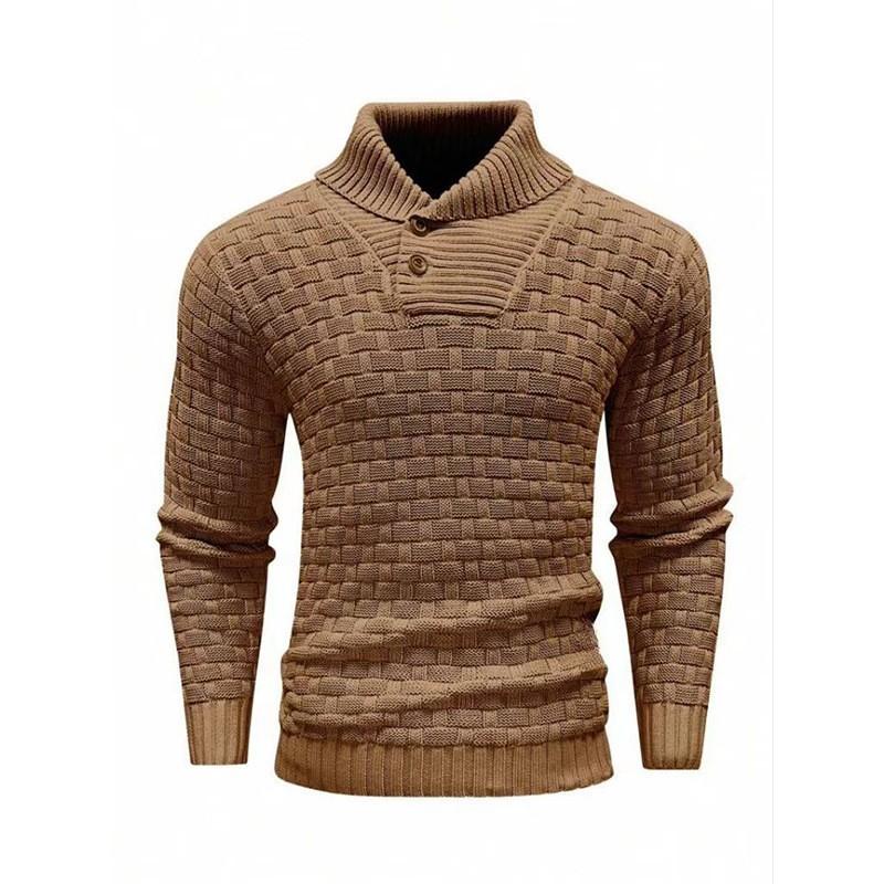 Donny | Casual jacquard trui