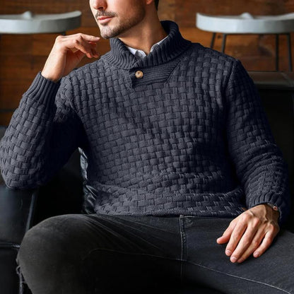 Donny | Casual jacquard trui